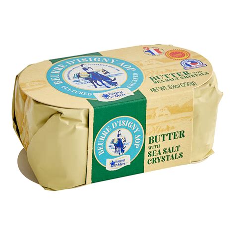 Isigny Ste Mere Butter with Sea Salt Crystals 250g